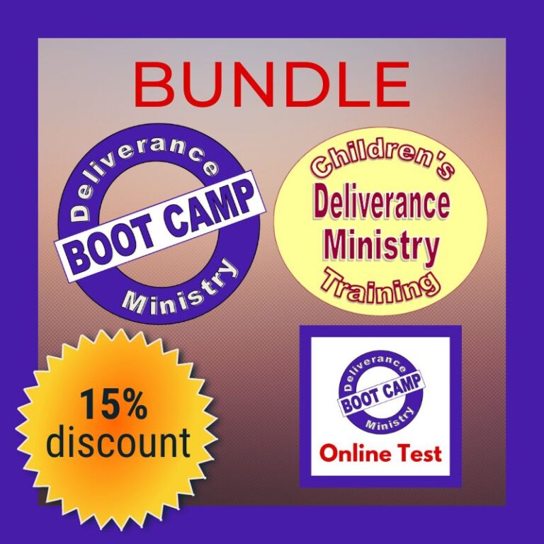 Deliverance Training Premium Bundle - Above & Beyond Deliverance Academy